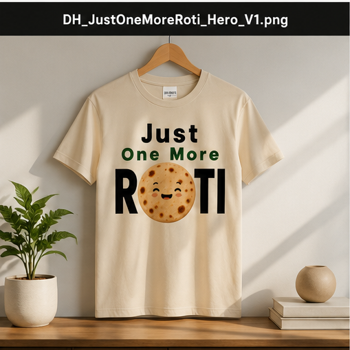 Just One More Roti Tee