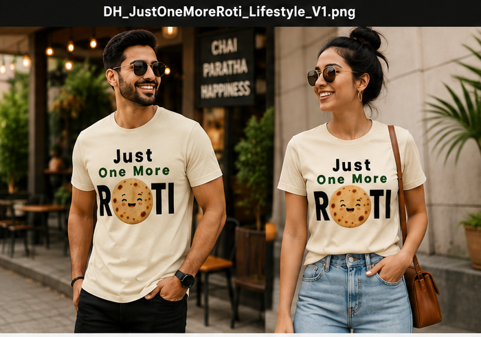 Just One More Roti Tee